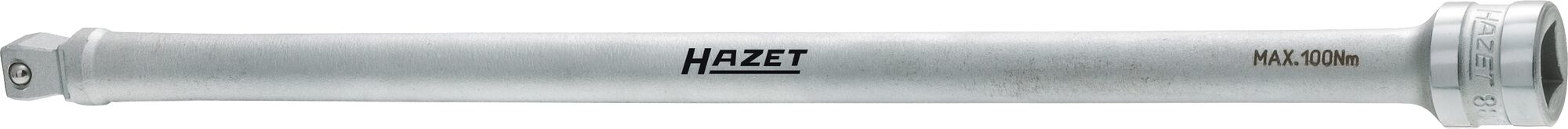 HAZET Verlengstuk · scharnierbaar 8822-10 · 3/8 inch (10 mm) vierkant hol · 3/8 inch (10 mm) vierkant massief · Lengte: 254 mm