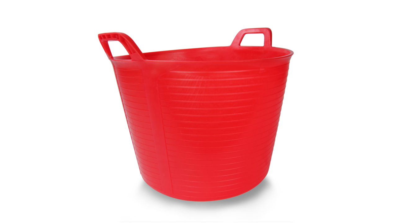 Rubi Plastic Mand | Rood | Nr.3 | 40 Liter - 88726