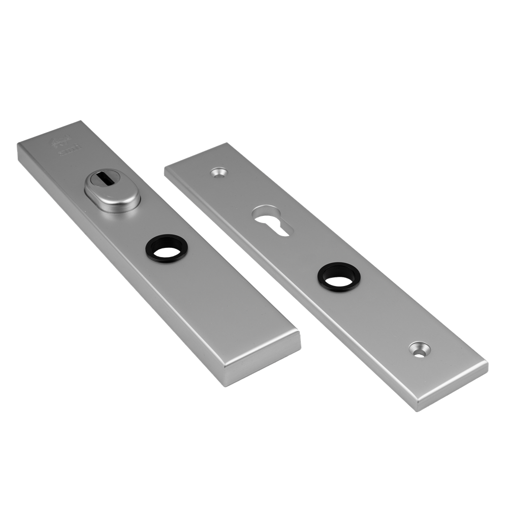 AMI Veiligheidsbeslag 251/50/15 Buiten Kt72 Omkeer Binnen Profielcilinder 72 Omkeer F1 Deurdikte 53/57 Mm - 891164 afbeelding 1