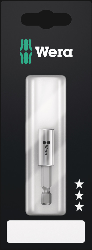 Wera 899/4/1 S Universele Bithouder met sterke spanring, 1/4 duim x 50 mm - 1 stuk(s) - 05160976001