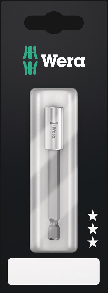 Wera 899/4/1 S Universele Bithouder met sterke spanring, 1/4 duim x 75 mm - 1 stuk(s) - 05160924001