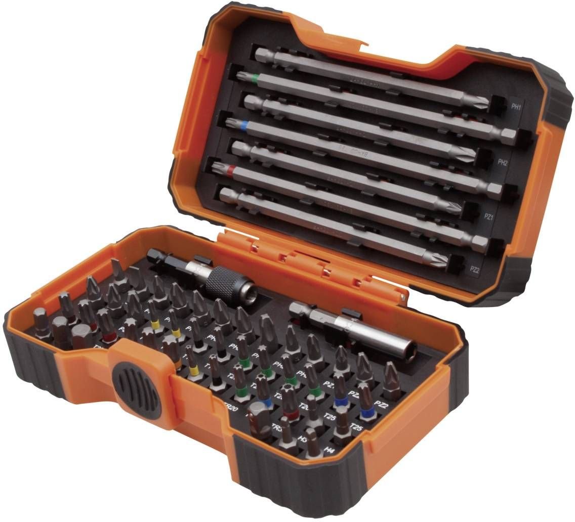 Bahco 59/S54BC Bitset | 59/S54BC - 54-delig voor gleuf-, Phillips®,Torx, Pozidriv®