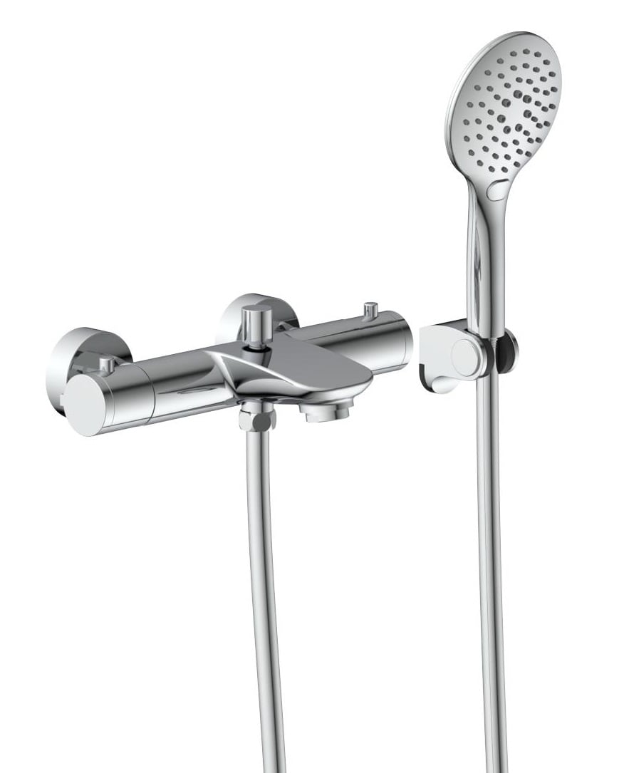 EISL CLAUDIO thermostatische badmengkraan met handdouche set | chroom - CLT023ACR CLT023ACR