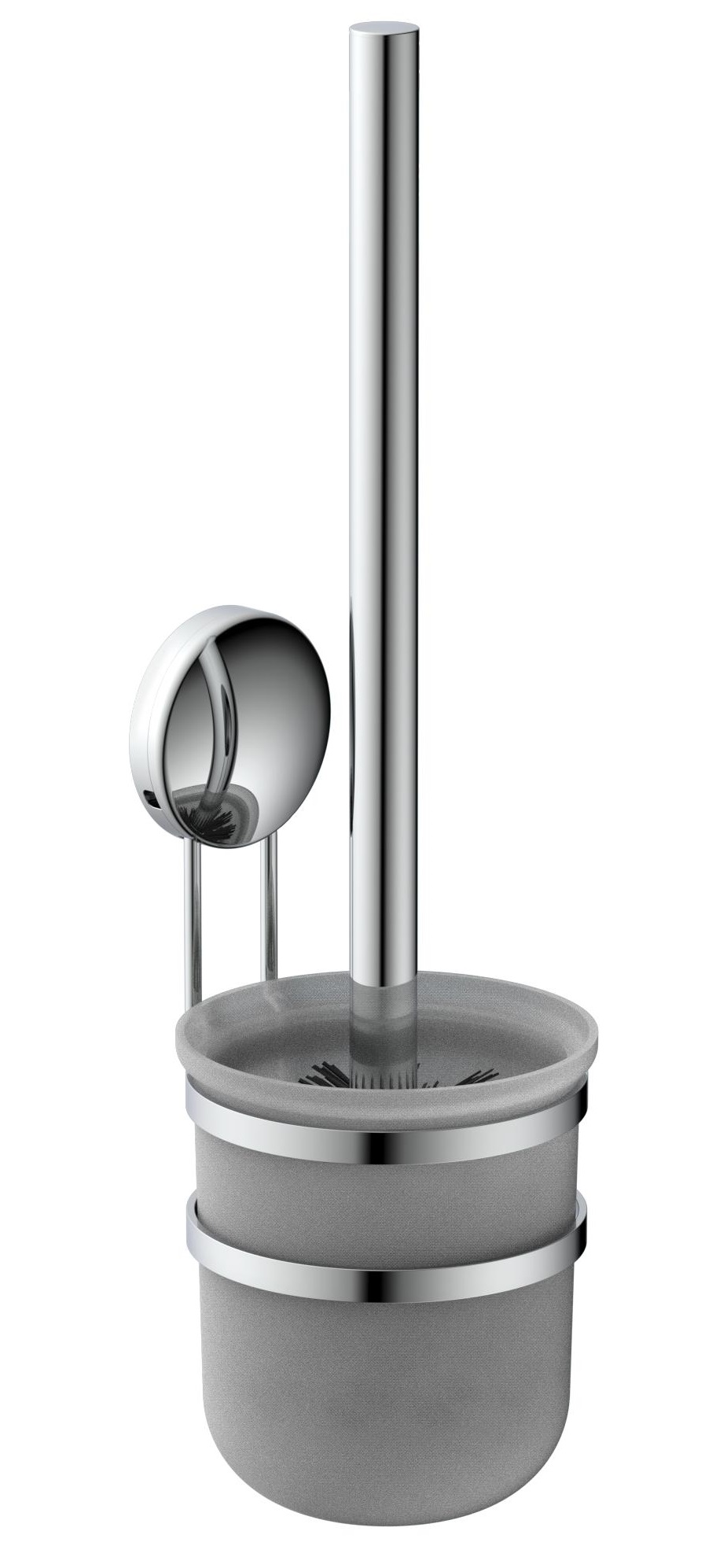 EISL Toiletborstelhouder met wandhouder | chroom | om te lijmen of te schroeven - BA0205 BA0205