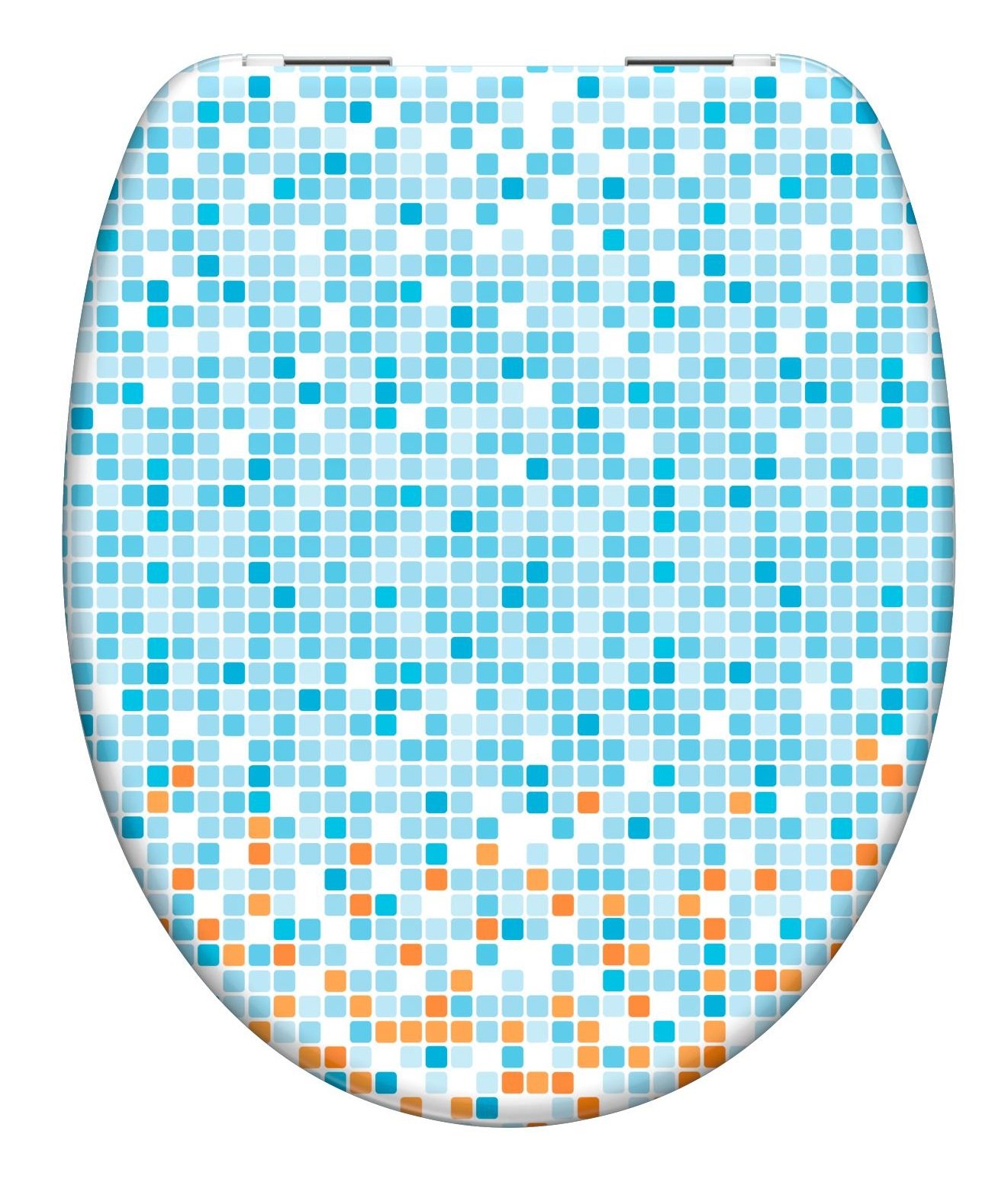 EISL MOSAIK Duroplast WC-Bril met soft-close | grijs - ED82119 ED82119