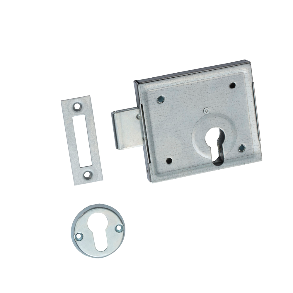 Nemef 99 Oplegslot | DM60mm | slotkast staal verzinkt 88x100mm | staal verzinkte nachtschoot | sluitplaat P 99/12 | DR 1+2+3+4 - 9009911600