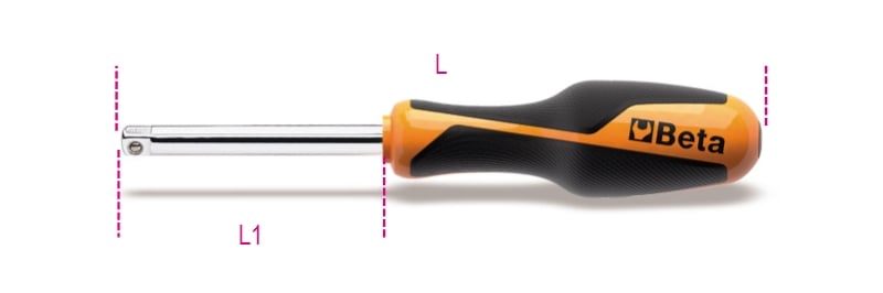 Beta 1/4” steekhecht 900BG/30 - 009000834