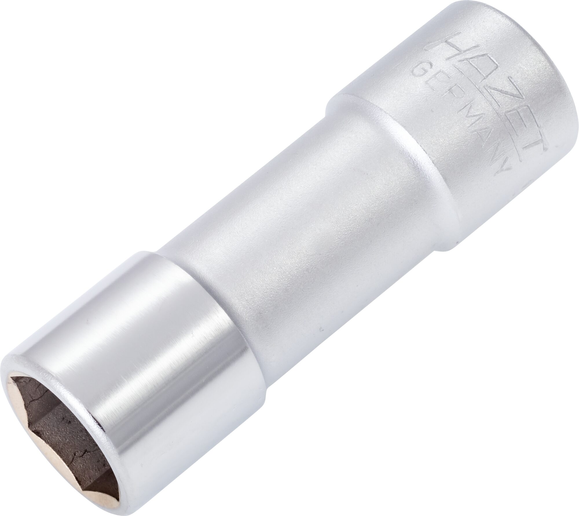 HAZET Bougiedopsleutel 900AKF · 1/2 inch (12,5 mm) vierkant hol · Buiten-zeskant-profiel · SW 16 mm · 5/8?