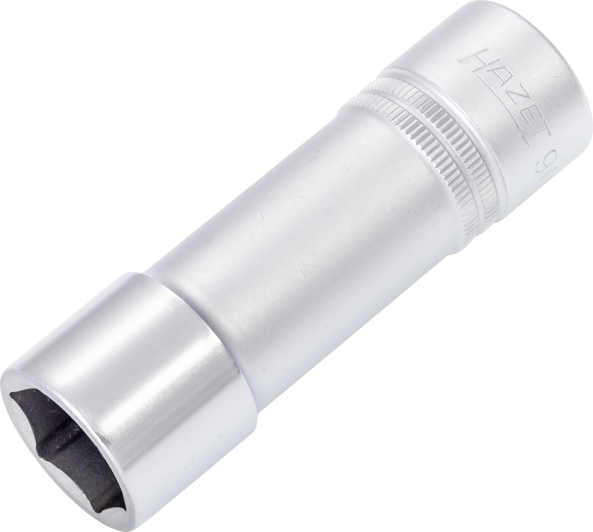HAZET Dopsleutel 900LG-19 · 1/2 inch (12,5 mm) vierkant hol · Buiten-zeskant-tractieprofiel · SW 19 mm