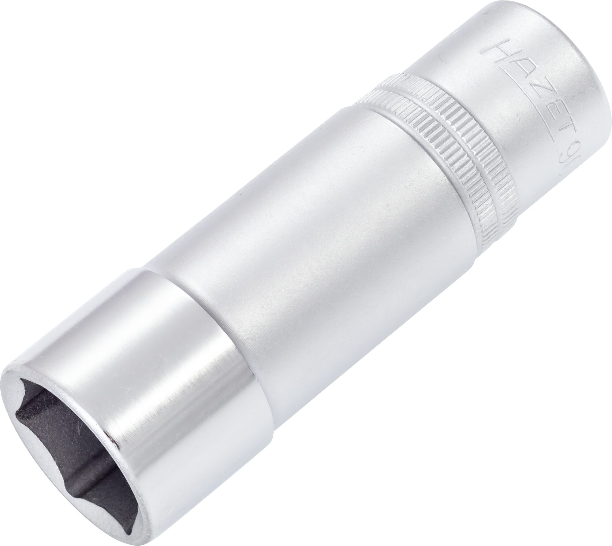 HAZET Dopsleutel 900LG-21 · 1/2 inch (12,5 mm) vierkant hol · Buiten-zeskant-tractieprofiel · SW 21 mm