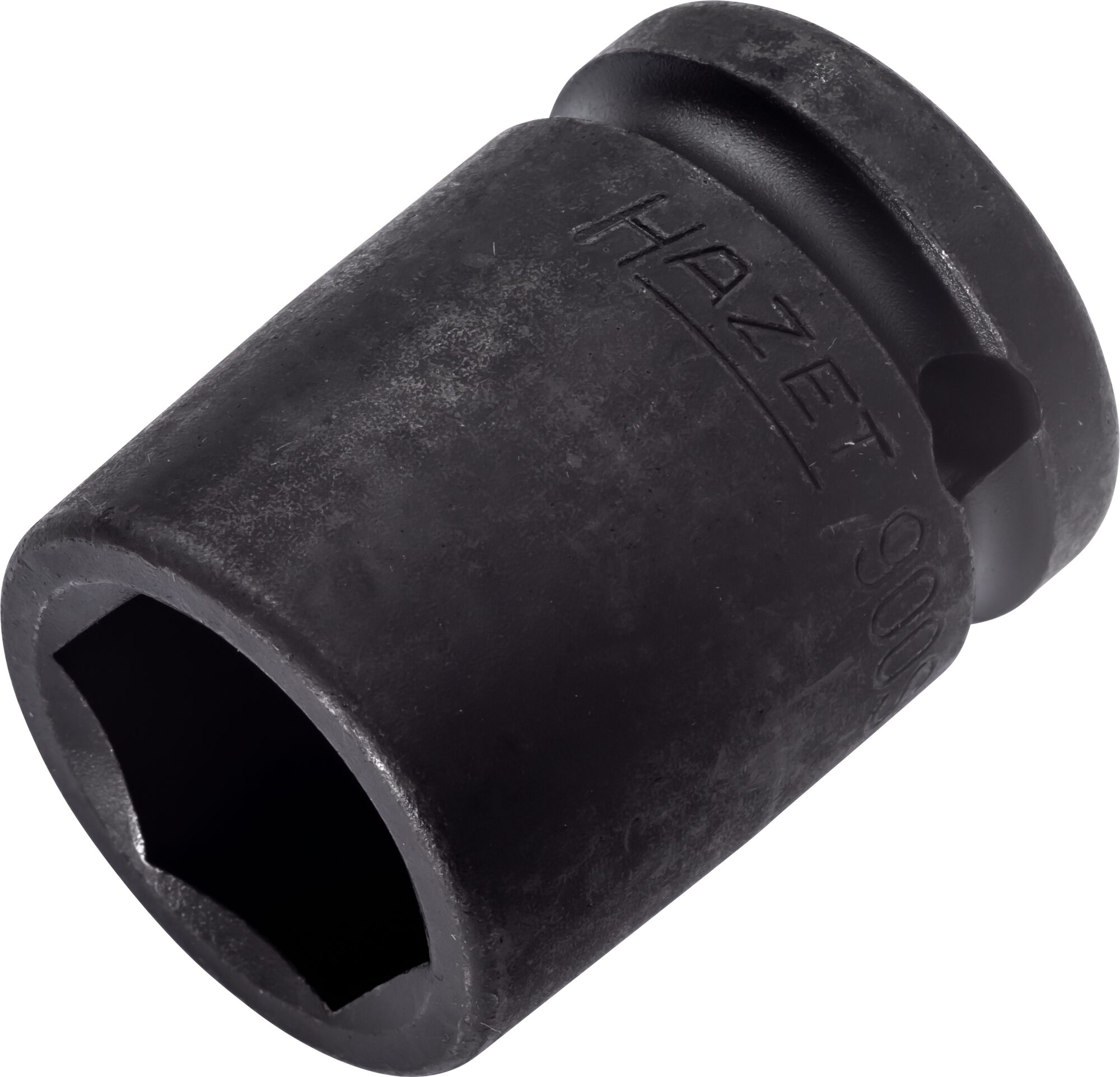 HAZET Krachtdopsleutel 900S-19 · 1/2 inch (12,5 mm) vierkant hol · Buiten-zeskant-tractieprofiel · SW 19 mm