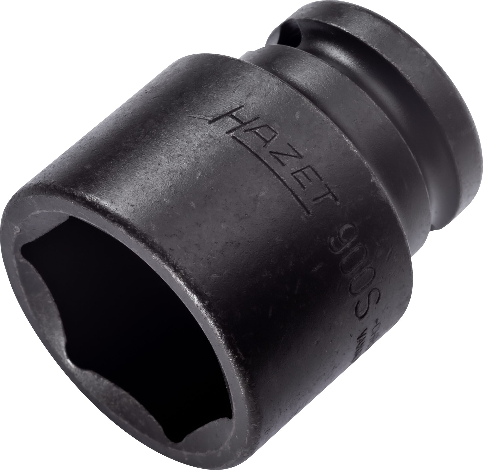 HAZET Krachtdopsleutel 900S-27 · 1/2 inch (12,5 mm) vierkant hol · Buiten-zeskant-tractieprofiel · SW 27 mm