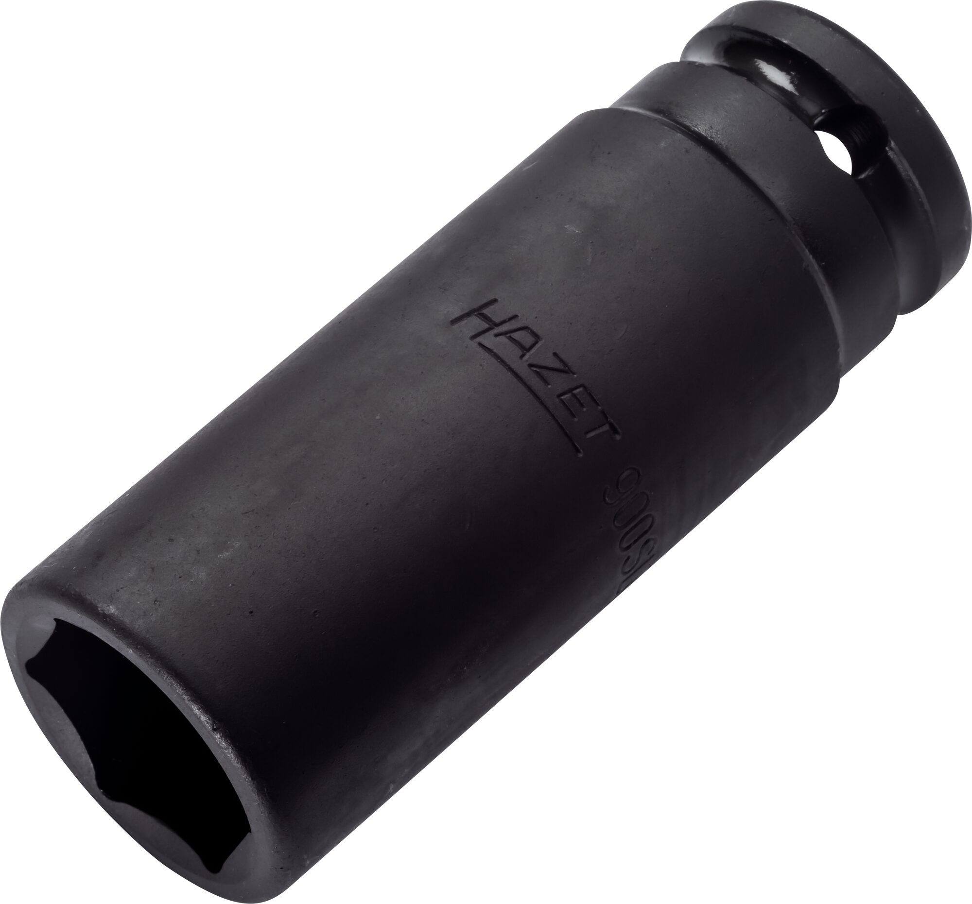 HAZET Krachtdopsleutel 900SLG-22 · 1/2 inch (12,5 mm) vierkant hol · Buiten-zeskant-tractieprofiel · SW 22 mm