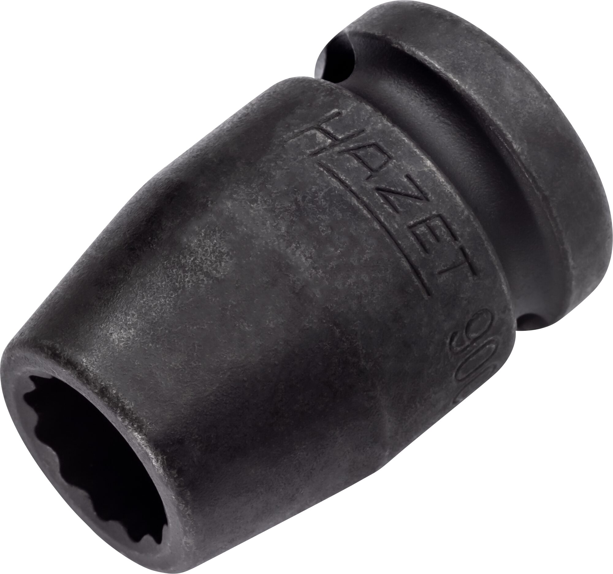 HAZET Krachtdopsleutel 900SZ-12 · 1/2 inch (12,5 mm) vierkant hol · Buitentwaalfkant tractieprofiel · SW 12 mm