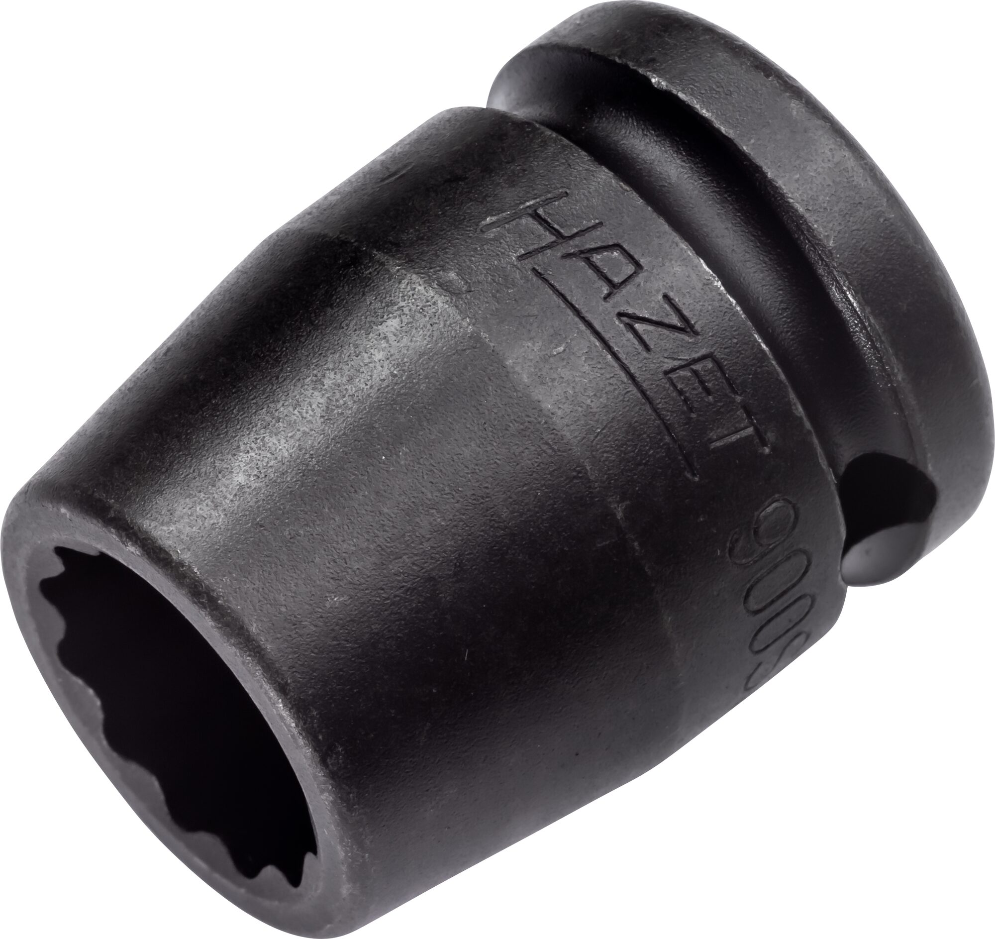 HAZET Krachtdopsleutel 900SZ-16 · 1/2 inch (12,5 mm) vierkant hol · Buitentwaalfkant tractieprofiel · SW 16 mm
