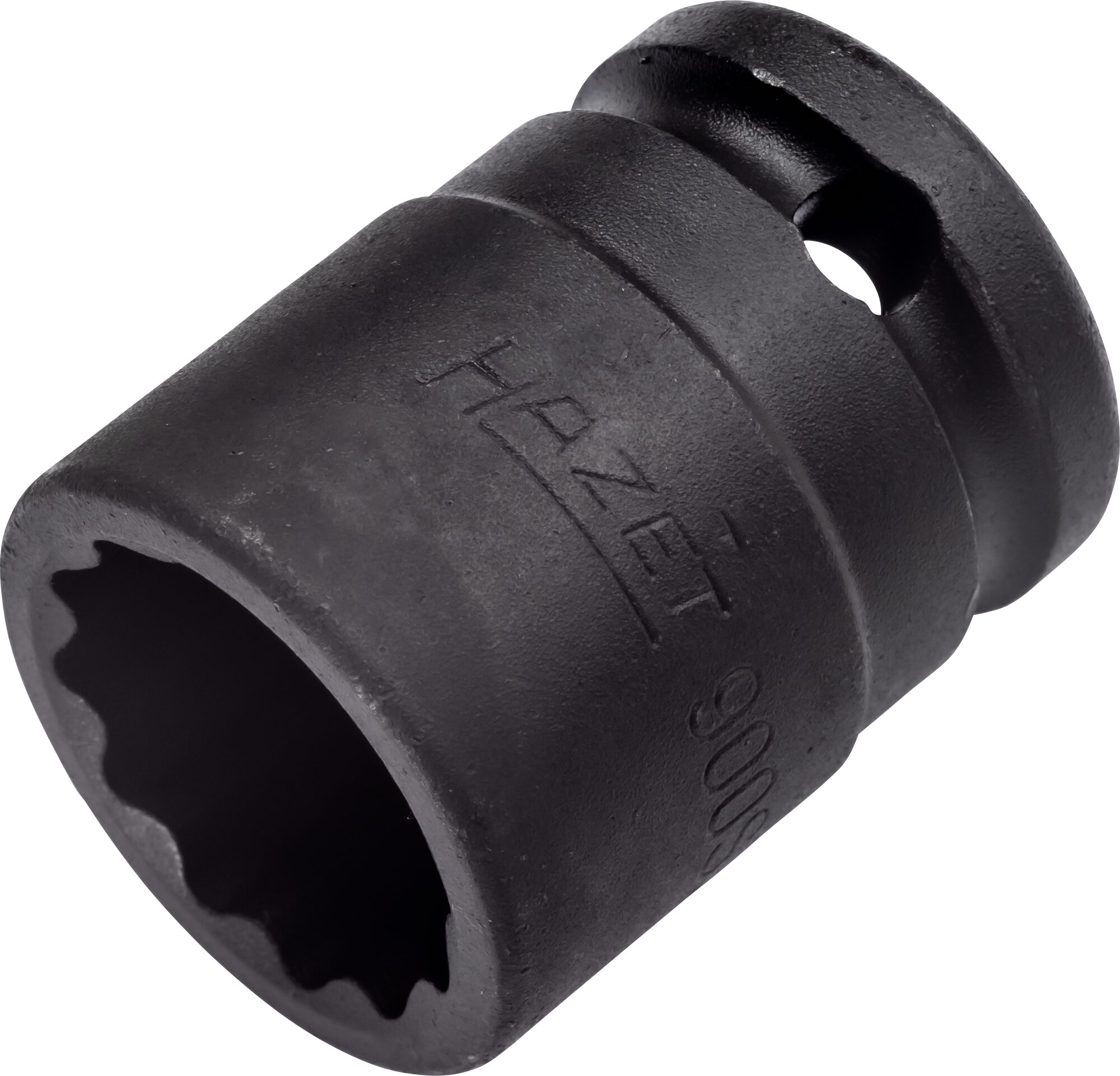 HAZET Krachtdopsleutel 900SZ-21 · 1/2 inch (12,5 mm) vierkant hol · Buitentwaalfkant tractieprofiel · SW 21 mm