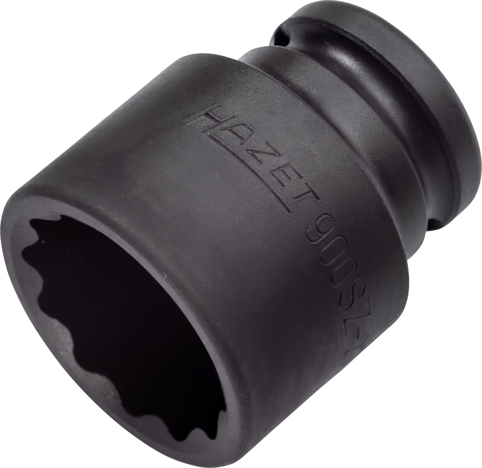 HAZET Krachtdopsleutel 900SZ-27 · 1/2 inch (12,5 mm) vierkant hol · Buitentwaalfkant tractieprofiel · SW 27 mm