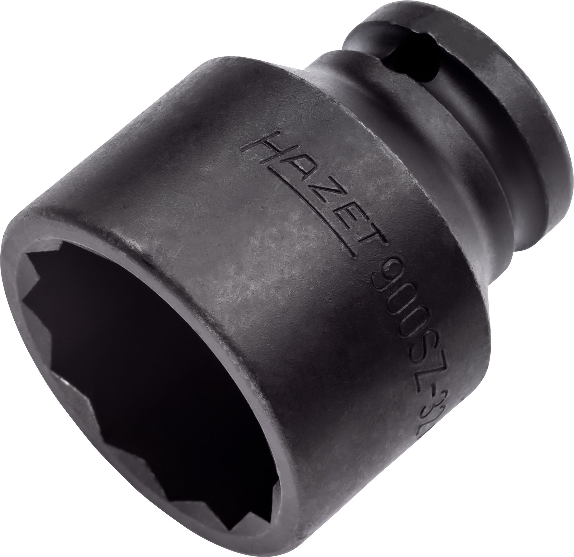HAZET Krachtdopsleutel 900SZ-32 · 1/2 inch (12,5 mm) vierkant hol · Buitentwaalfkant tractieprofiel · SW 32 mm