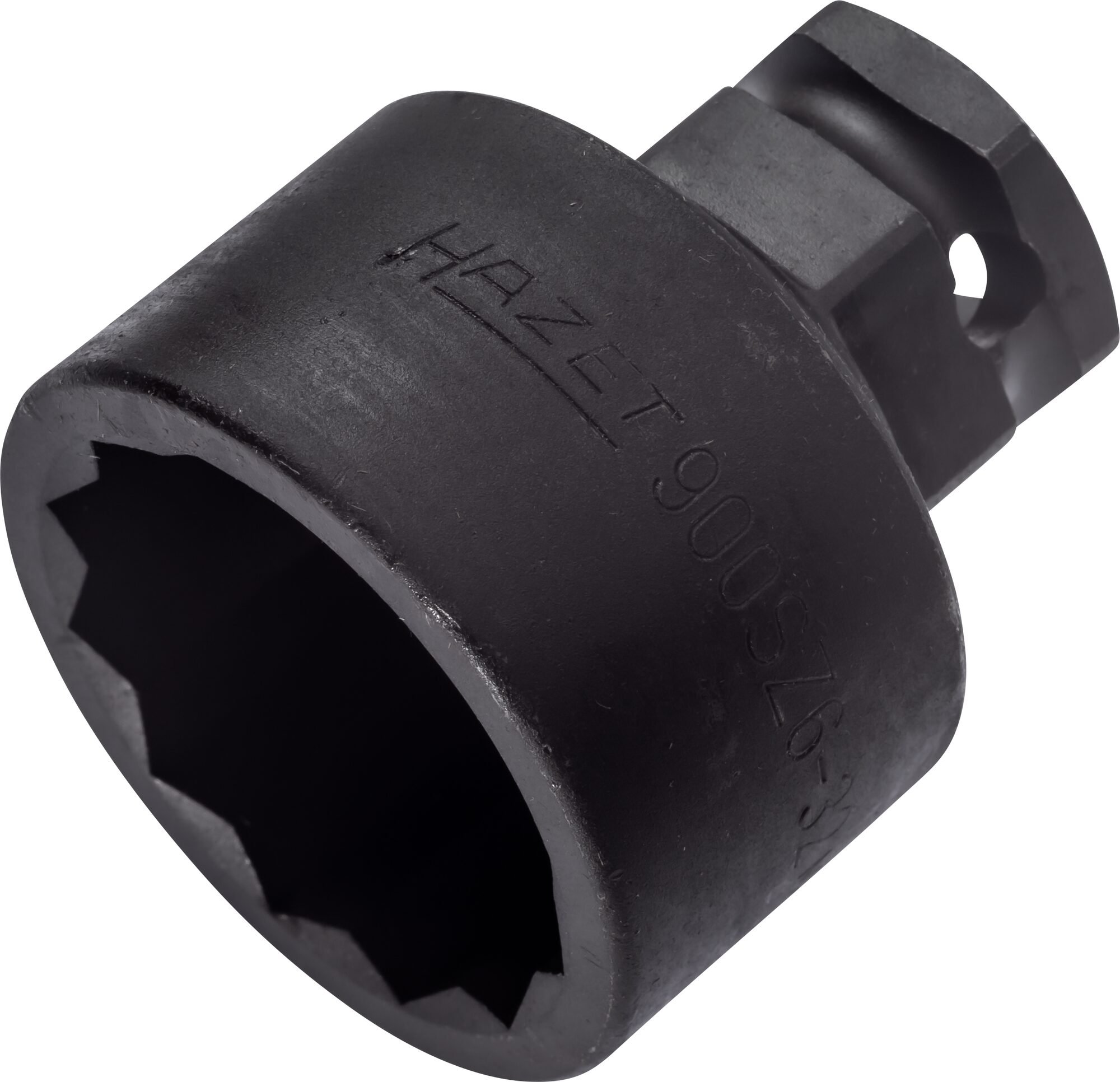 HAZET Krachtdopsleutel 900SZ6-32 · 1/2 inch (12,5 mm) vierkant hol, 24 mm buitenzeskant · Buitentwaalfkant tractieprofiel · SW 32 mm