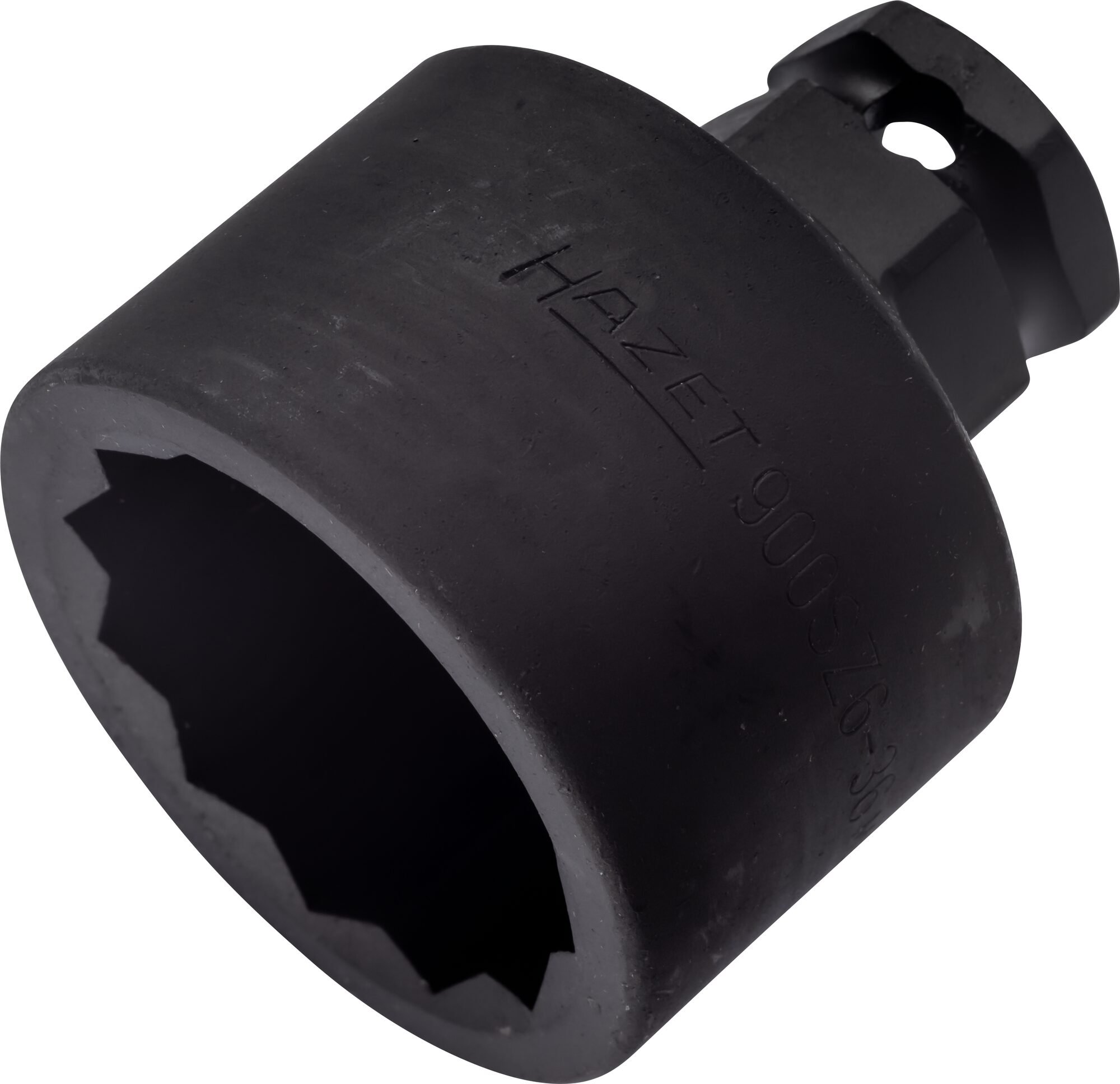 HAZET Krachtdopsleutel 900SZ6-36 · 1/2 inch (12,5 mm) vierkant hol, 24 mm buitenzeskant · Buitentwaalfkant tractieprofiel · SW 36 mm
