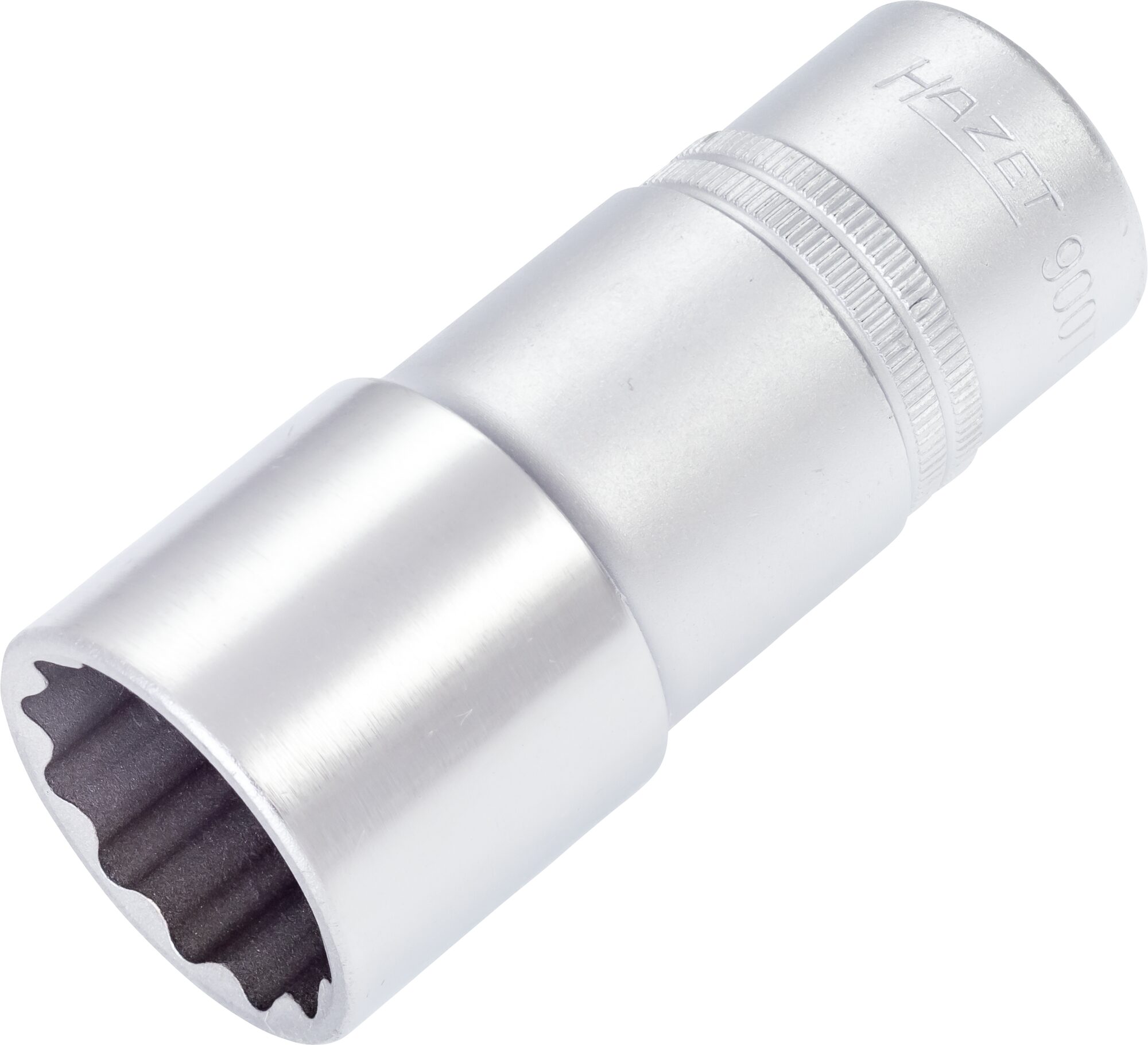 HAZET Dopsleutel 900TZ-27 · 1/2 inch (12,5 mm) vierkant hol · Buitentwaalfkant tractieprofiel · SW 27 mm