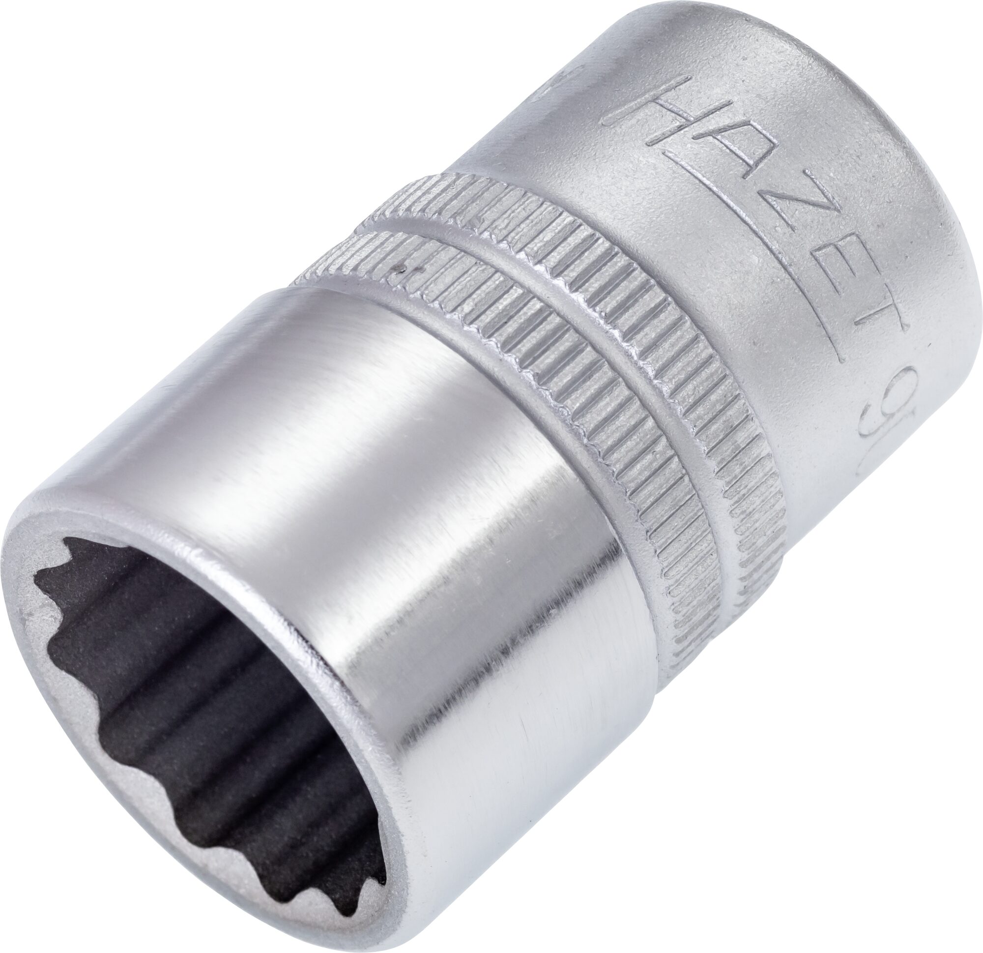 HAZET Dopsleutel 900Z-17 · 1/2 inch (12,5 mm) vierkant hol · Buitentwaalfkant tractieprofiel · SW 17 mm