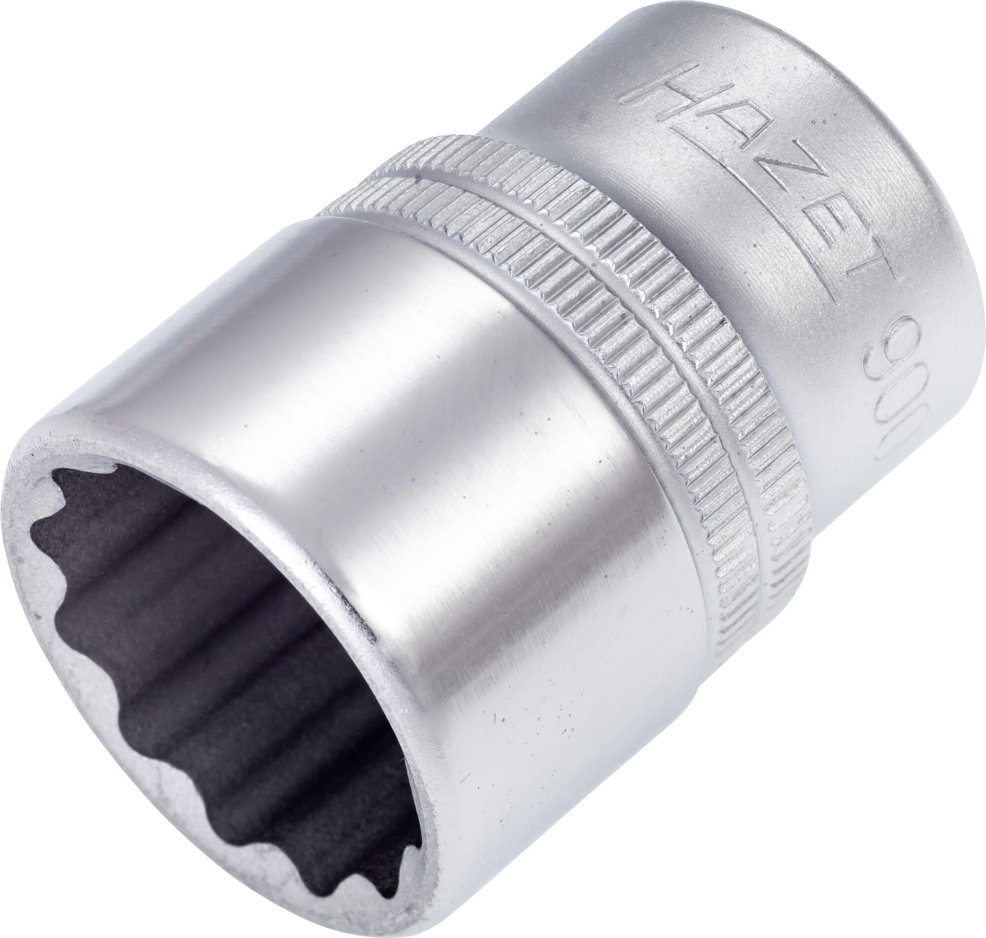HAZET Dopsleutel 900Z-22 · 1/2 inch (12,5 mm) vierkant hol · Buitentwaalfkant tractieprofiel · SW 22 mm