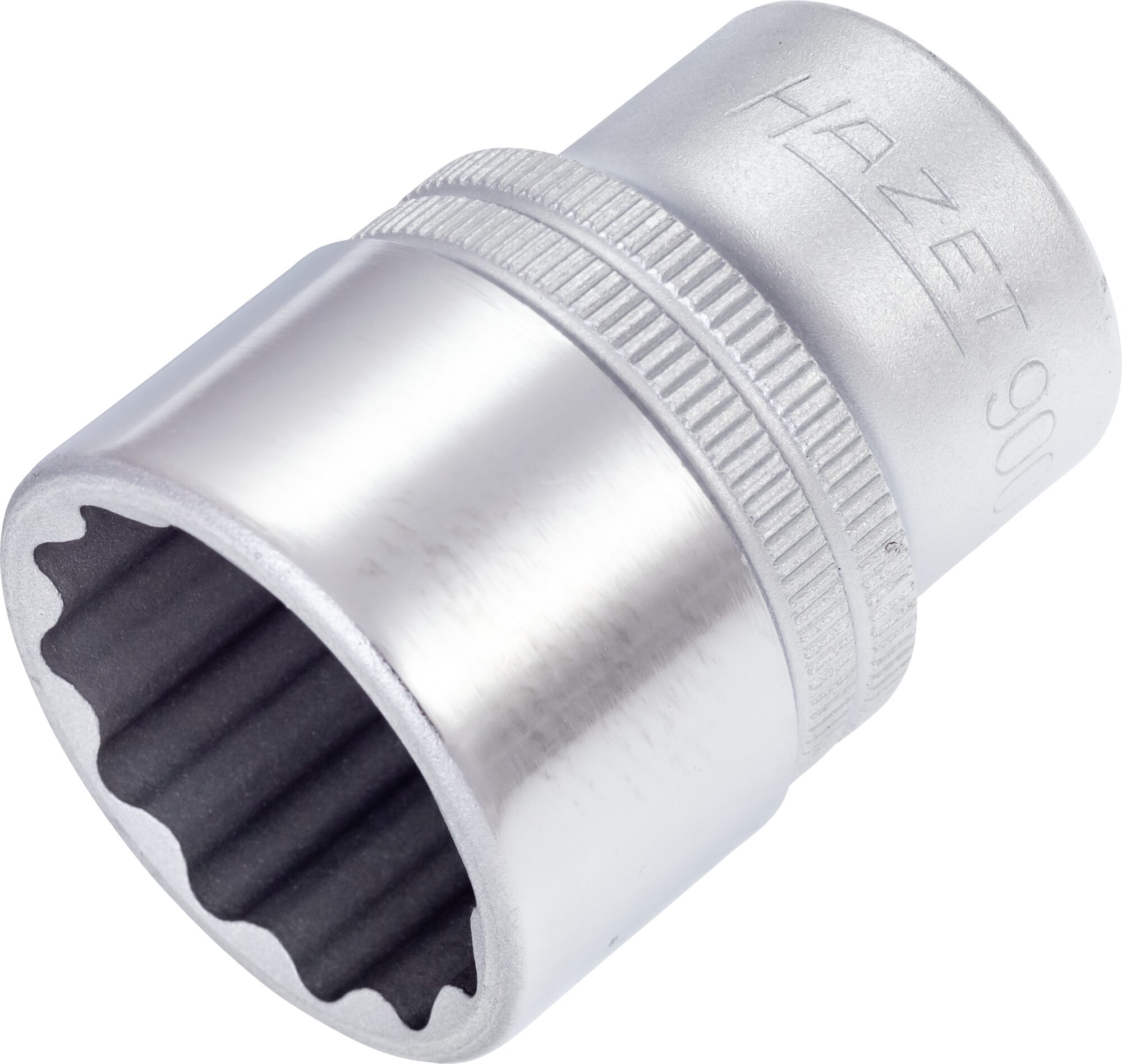 HAZET Dopsleutel 900Z-24 · 1/2 inch (12,5 mm) vierkant hol · Buitentwaalfkant tractieprofiel · SW 24 mm