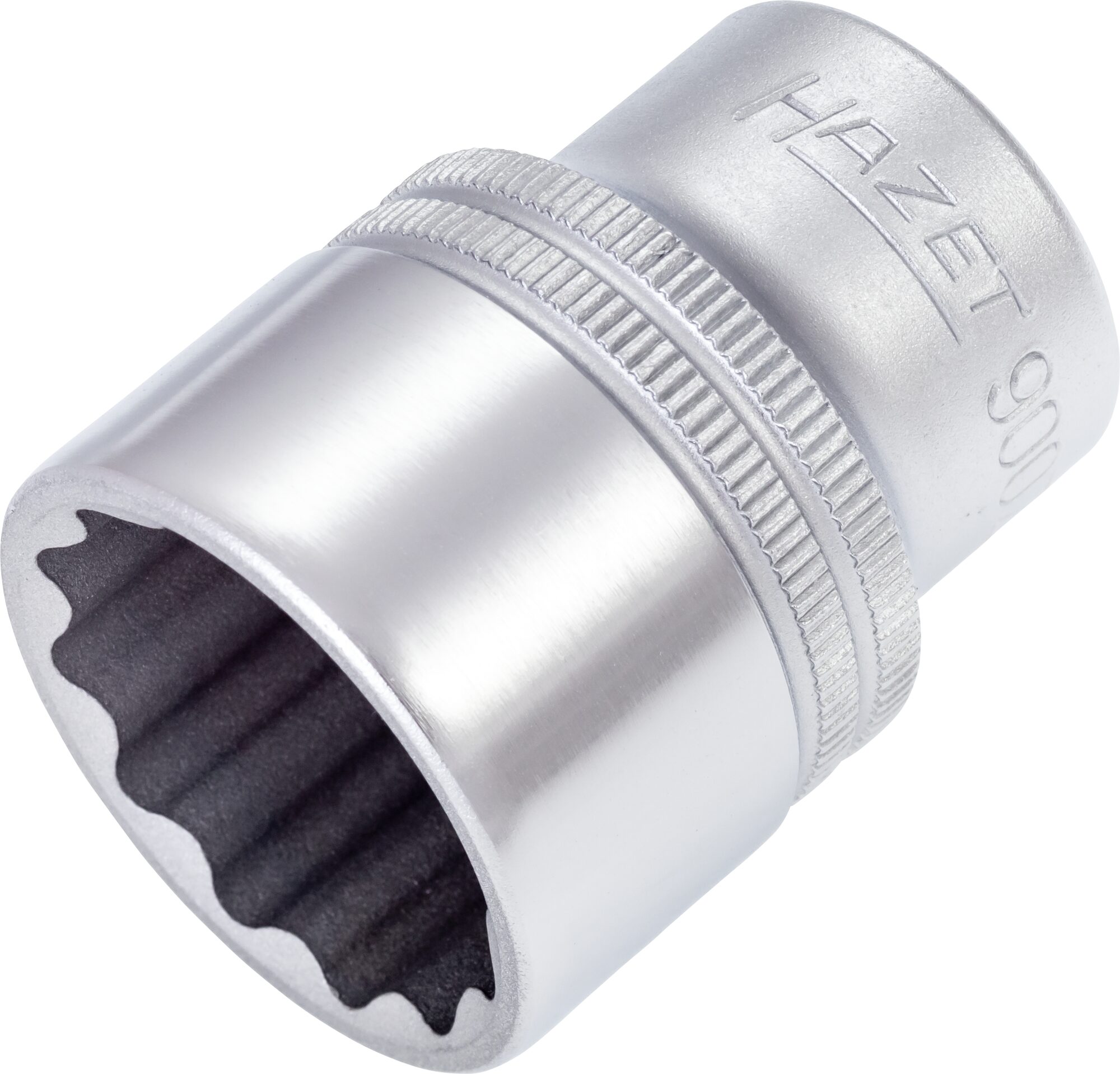 HAZET Dopsleutel 900Z-25 · 1/2 inch (12,5 mm) vierkant hol · Buitentwaalfkant tractieprofiel · SW 25 mm