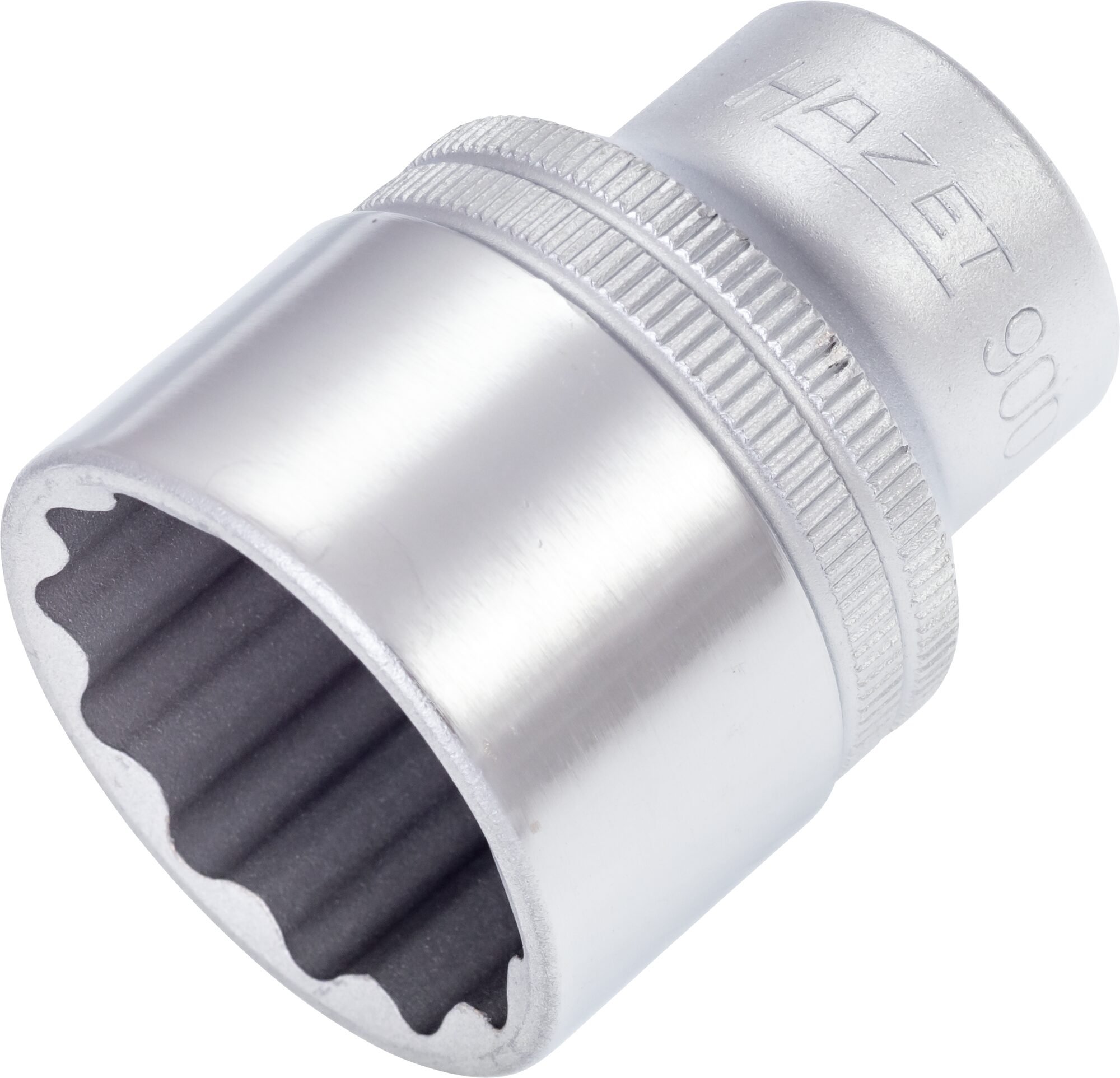 HAZET Dopsleutel 900Z-27 · 1/2 inch (12,5 mm) vierkant hol · Buitentwaalfkant tractieprofiel · SW 27 mm