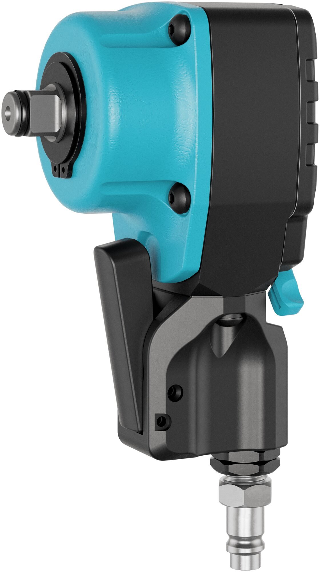 HAZET Twin Turbo handpalm slagmoersleutel 9012PTT · Losdraaimoment maximaal [Nm]: 550 Nm · 1/2 inch (12,5 mm) vierkant massief · L x B x H: 85 mm x 64