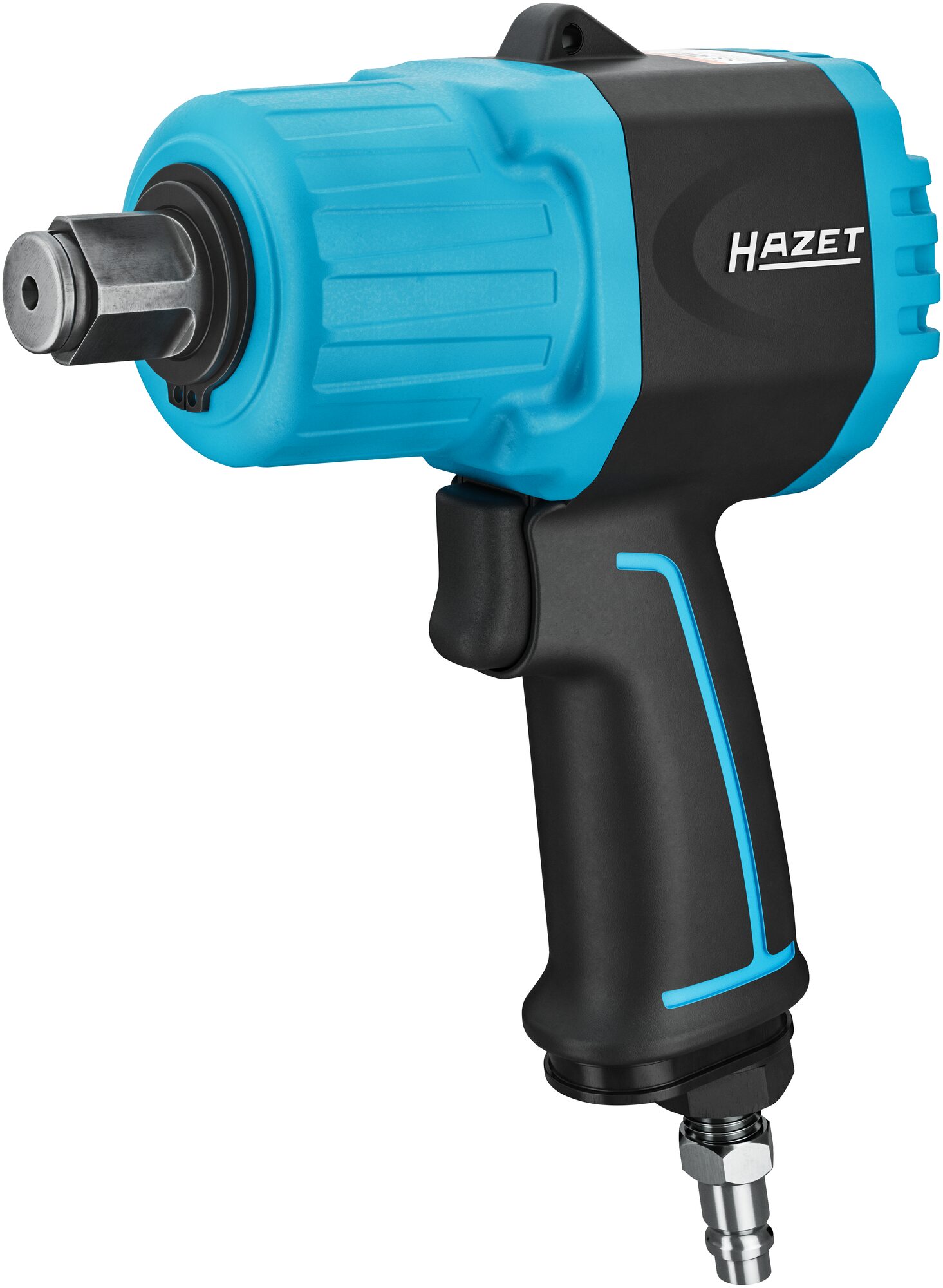 HAZET Twin Turbo slagmoersleutel 9013MTT · Losdraaimoment maximaal [Nm]: 1890 Nm · 3/4 inch (20 mm) vierkant massief · Krachtig slagwerk met dubbele