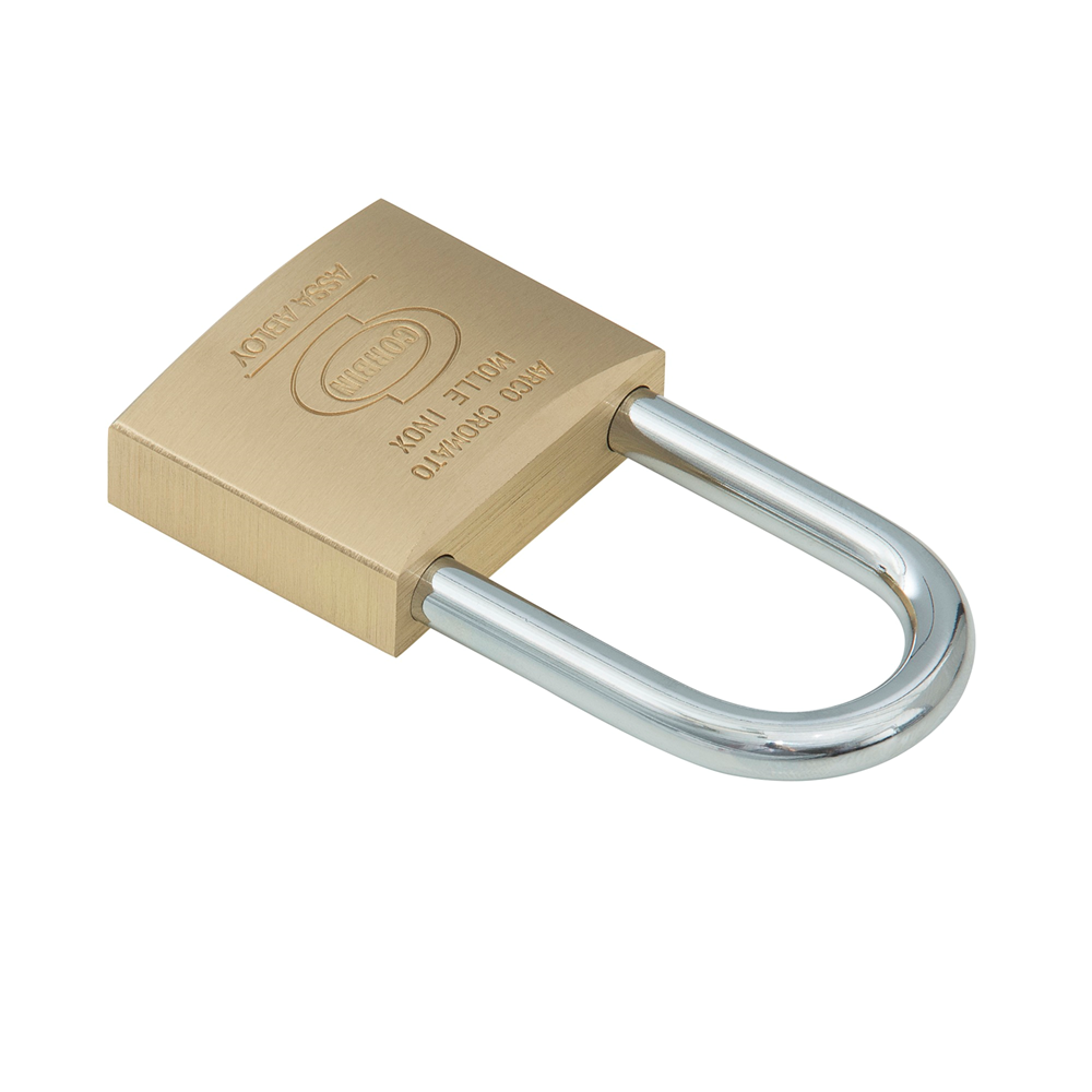 Nemef Hangslot 118130 | 2 sleutels | kastafmeting (bxhxd): 30 x 27 x 13 mm 10042482