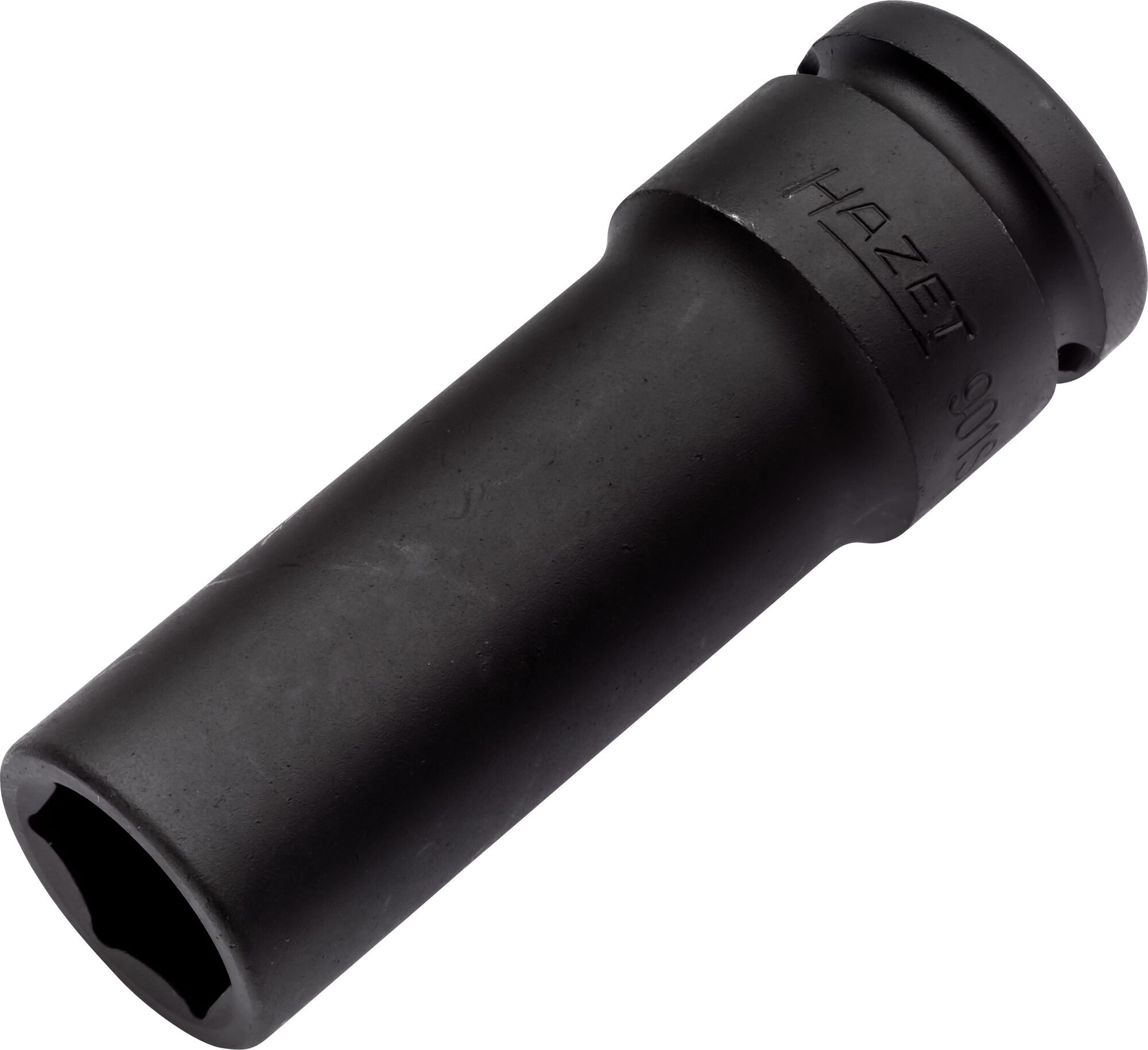 HAZET Krachtdopsleutel 901SLG-17 · 1/2 inch (12,5 mm) vierkant hol · Buiten-zeskant-tractieprofiel · SW 17 mm