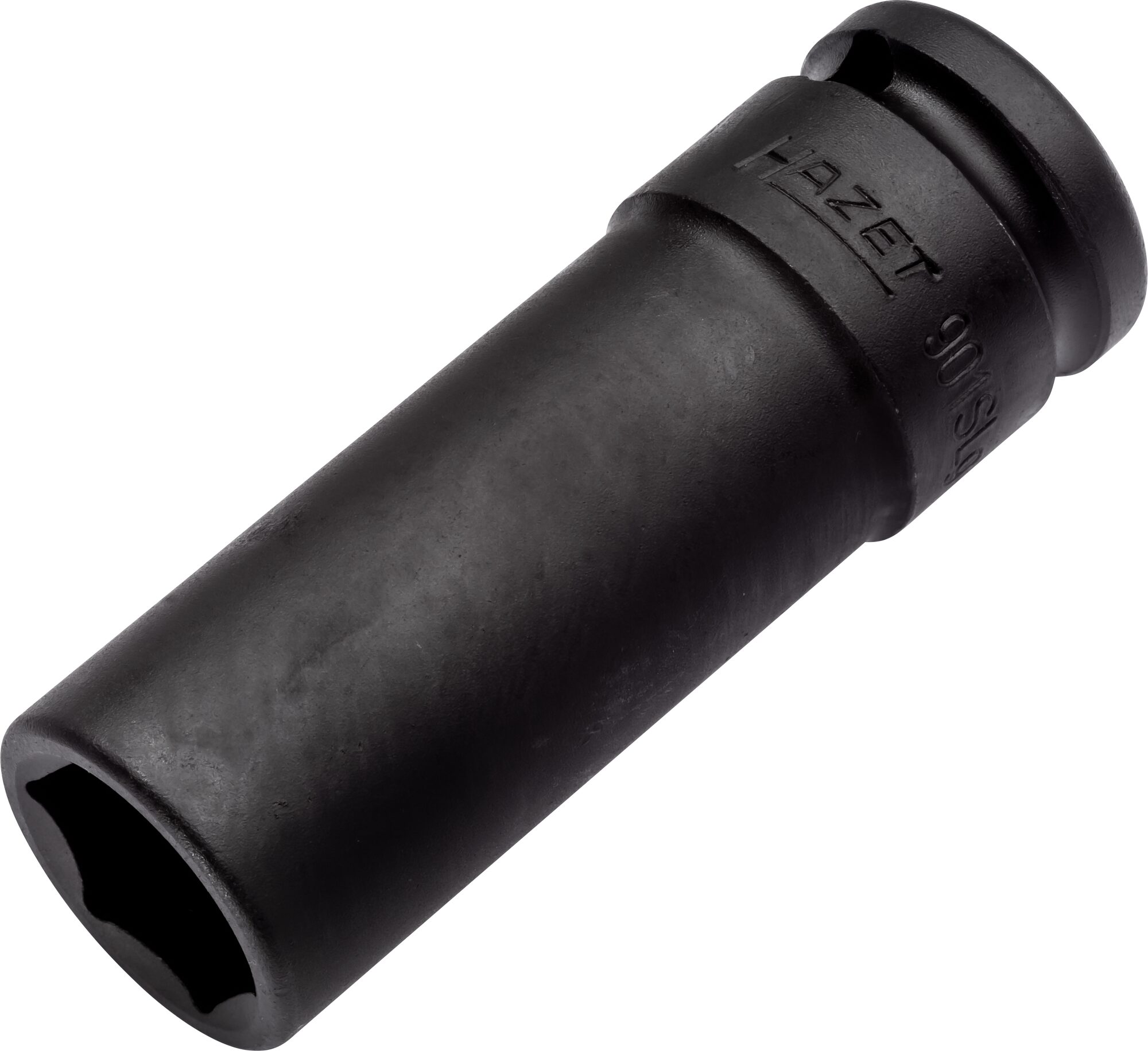 HAZET Krachtdopsleutel 901SLG-19 · 1/2 inch (12,5 mm) vierkant hol · Buiten-zeskant-tractieprofiel · SW 19 mm