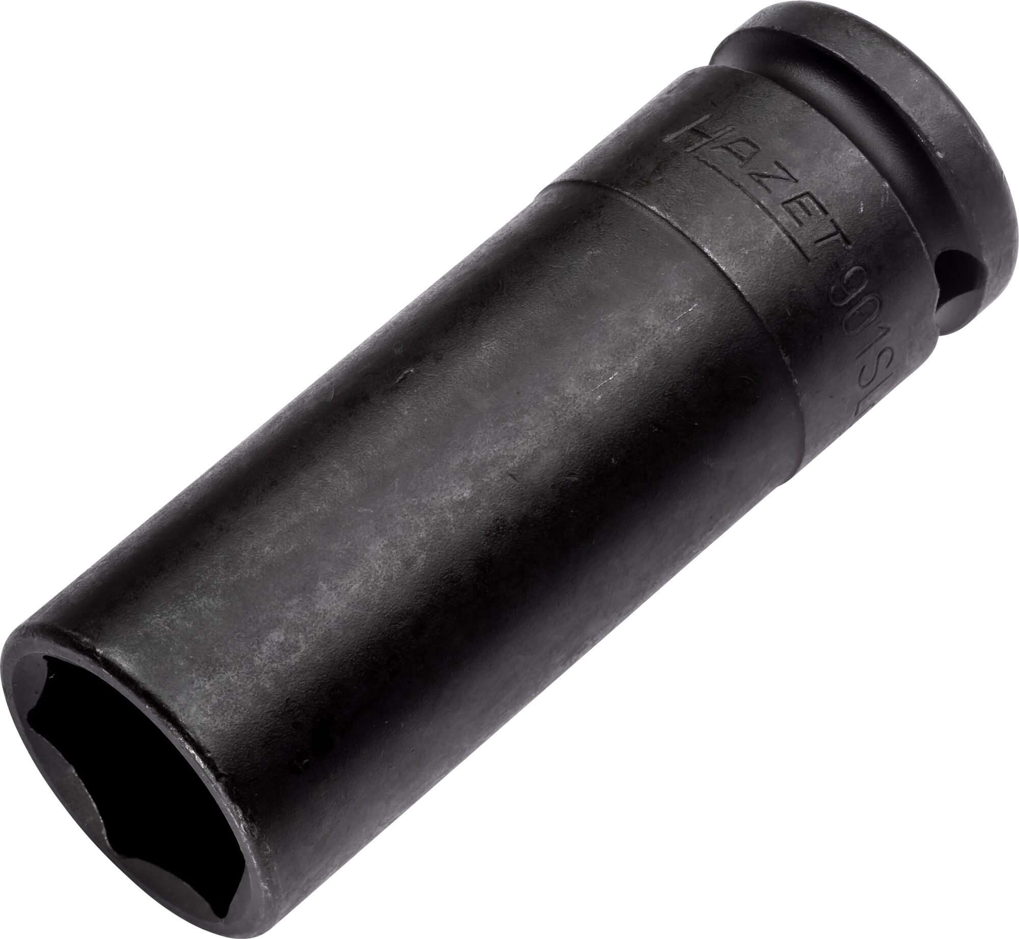 HAZET Krachtdopsleutel 901SLG-21 · 1/2 inch (12,5 mm) vierkant hol · Buiten-zeskant-tractieprofiel · SW 21 mm