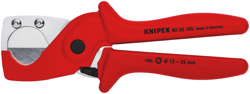 KNIPEX Buizensnijder 90 25 185 SB voor kunststof-composietbuizen | van kunststof | met glasvezel verste - 90 25 185 SB