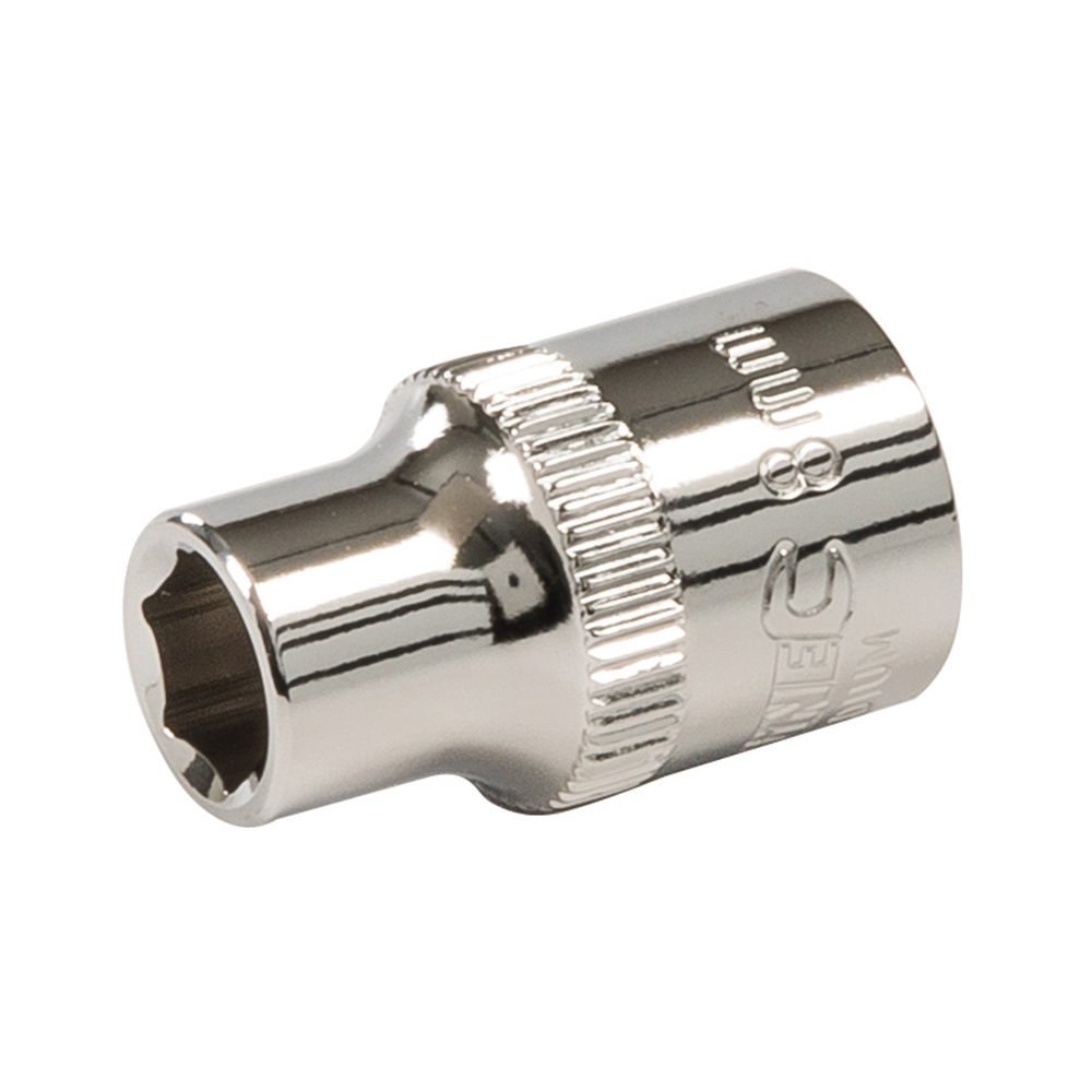 Silverline Zeskantige 3/8 metrische dop 8 mm