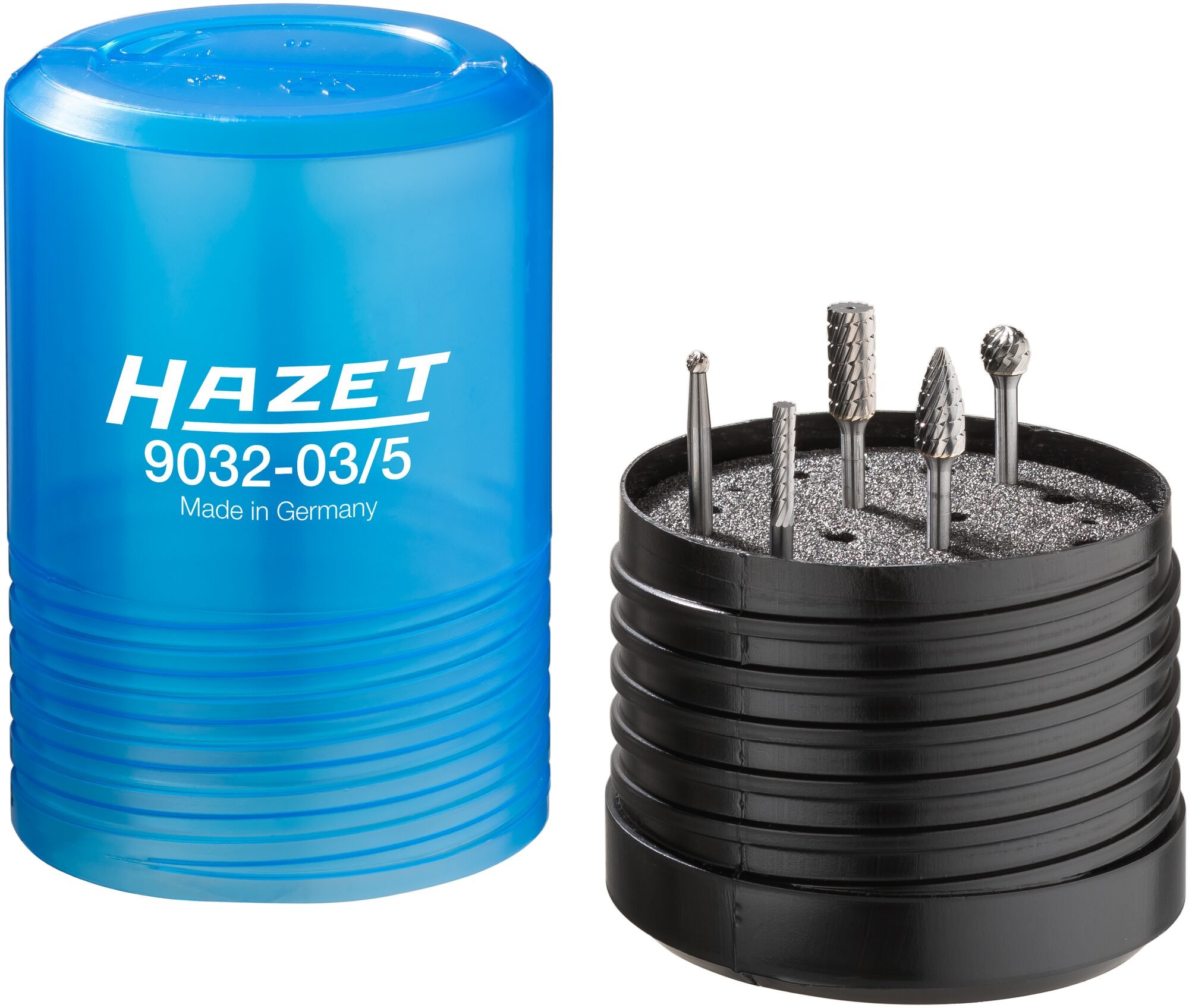 HAZET Hardmetalen freespenset · 3 mm 9032-03/5 · 5-delig