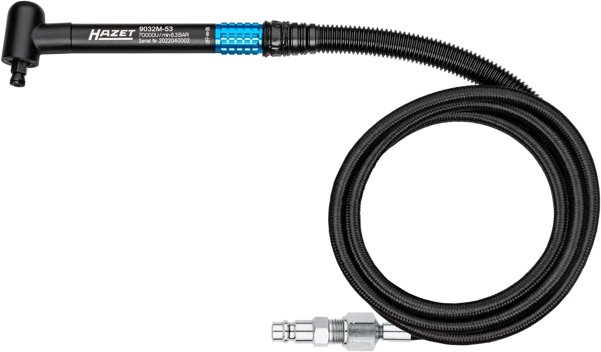 HAZET Microstaafslijper · haaks 9032M-53 · 1,5 m