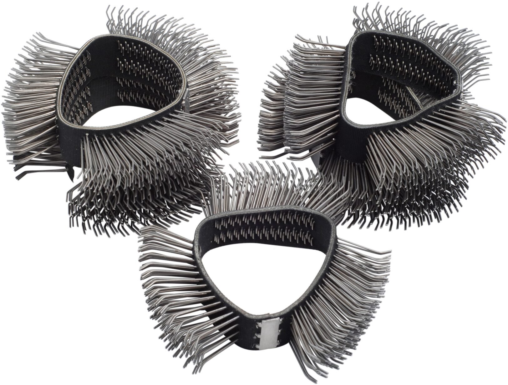 HAZET Borstelband · 23 mm breed · grof · gebogen punten 9033-6-02/5