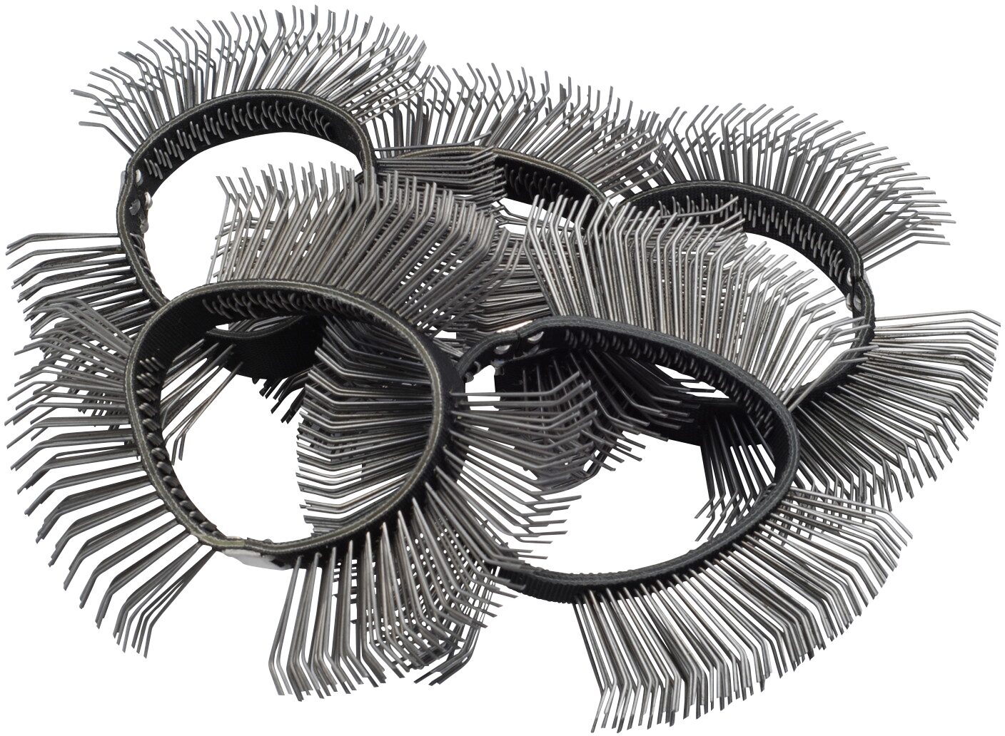 HAZET Borstelband · 11 mm breed · grof · gebogen punten 9033-6-03/5