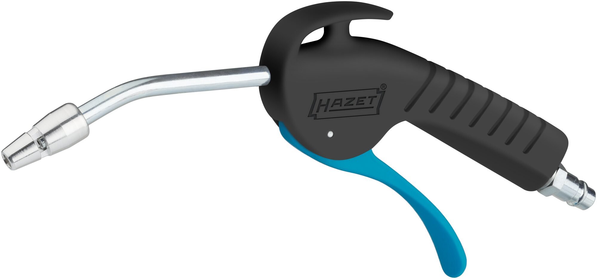 HAZET Uitblaaspistool · 100 mm · met Venturi-sproeier en gebogen buis 9040P-4 · Lengte: 265 mm