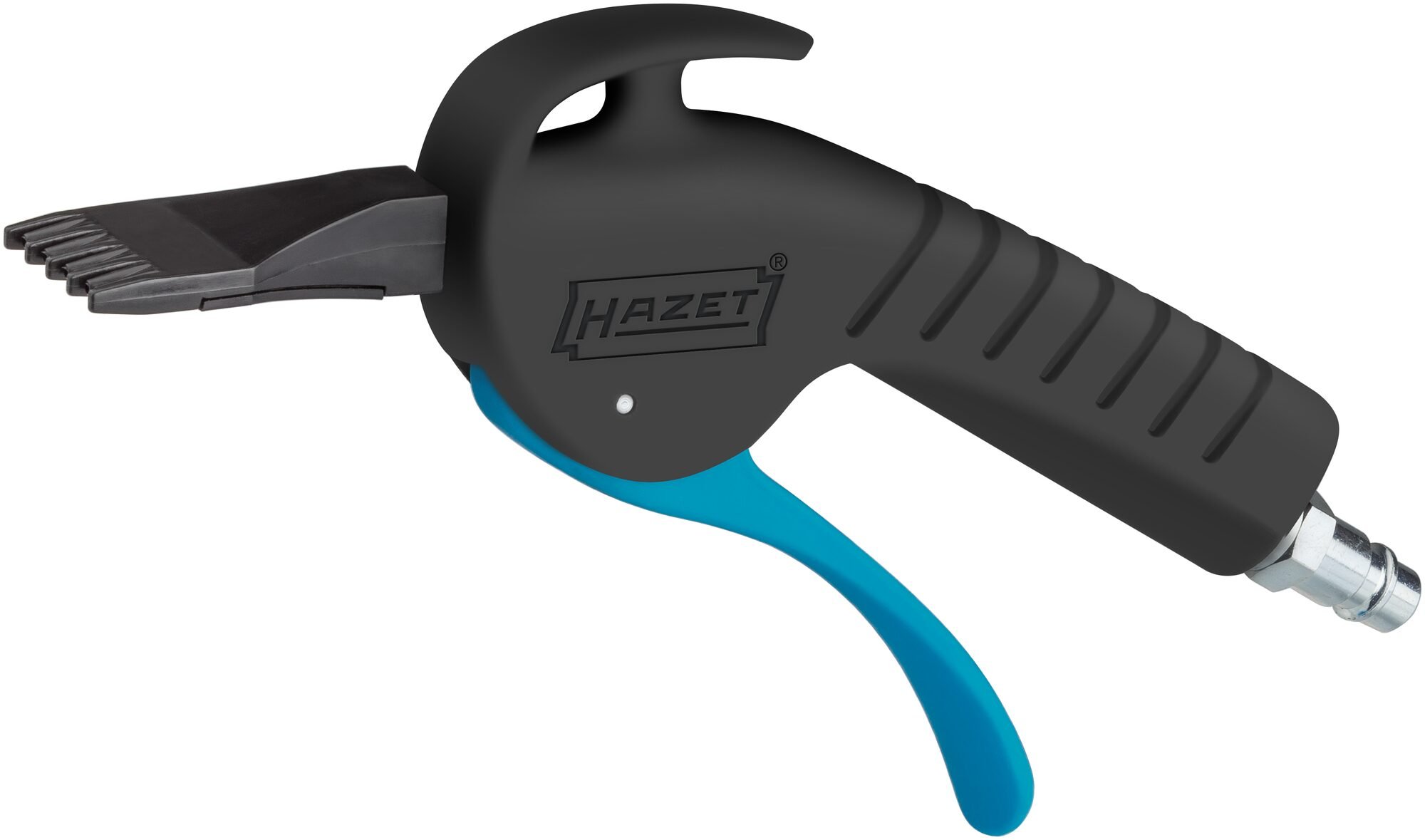HAZET Uitblaaspistool · geluidsarm · met brede vlakke sproeier 9040P-5 · Lengte: 203 mm