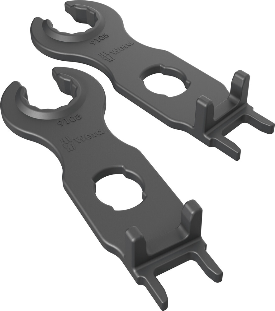 Wera 9108/2 set montagesleutels voor insteekverbindingen, type MC4, 2-delig - 05136700001