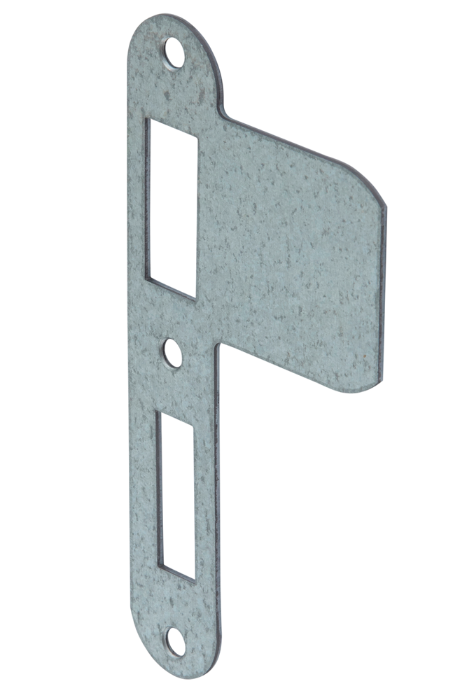 Nemef VP1276 Sluitplaat | RVS 23x127.3mm rechthoekig | verlengd | DR 1+2+3+4 - 9127690170