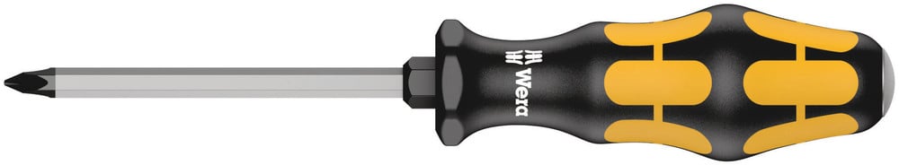 Wera 918 SPZ Pozidriv-Schroevendraaier, PZ 1 x 80 mm - 1 stuk(s) - 05017050001