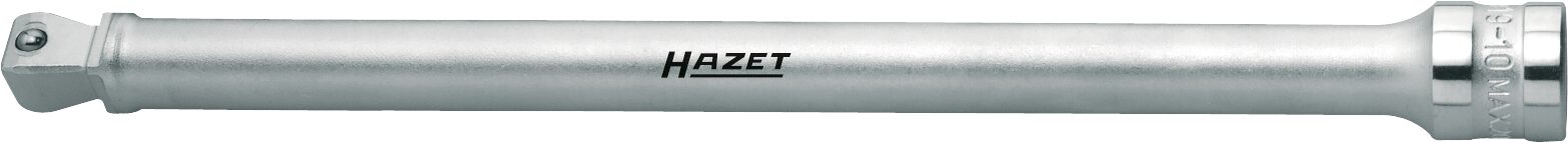 HAZET Verlengstuk · scharnierbaar 919-10 · 1/2 inch (12,5 mm) vierkant hol · 1/2 inch (12,5 mm) vierkant massief · Lengte: 248 mm
