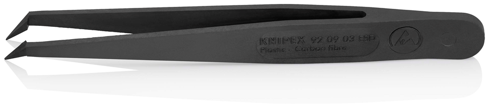 Knipex ESD Kunststofpincet | 110 mm Lengte - 92 09 03 ESD