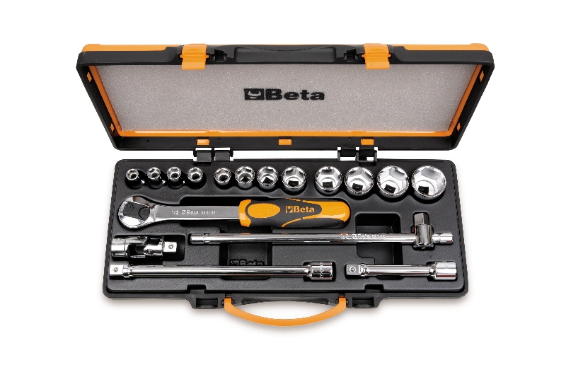 Beta Doppendoos met 12 dopsleutels en 5 toebehoren 920A/C12 - 009200931